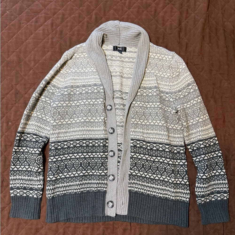 Grey oversized sweater unisex